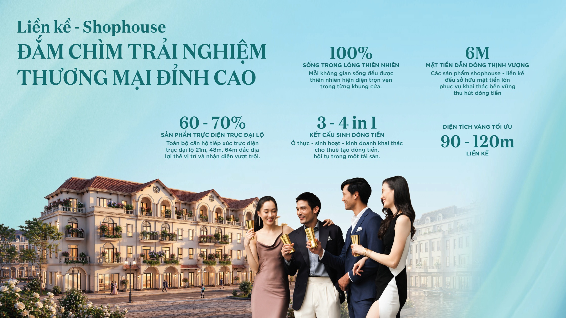 Thiết kế Liền kề - Shophouse Mangala Complex Bắc Giang Thiết kế Liền kề - Shophouse Mangala Complex Bắc Giang